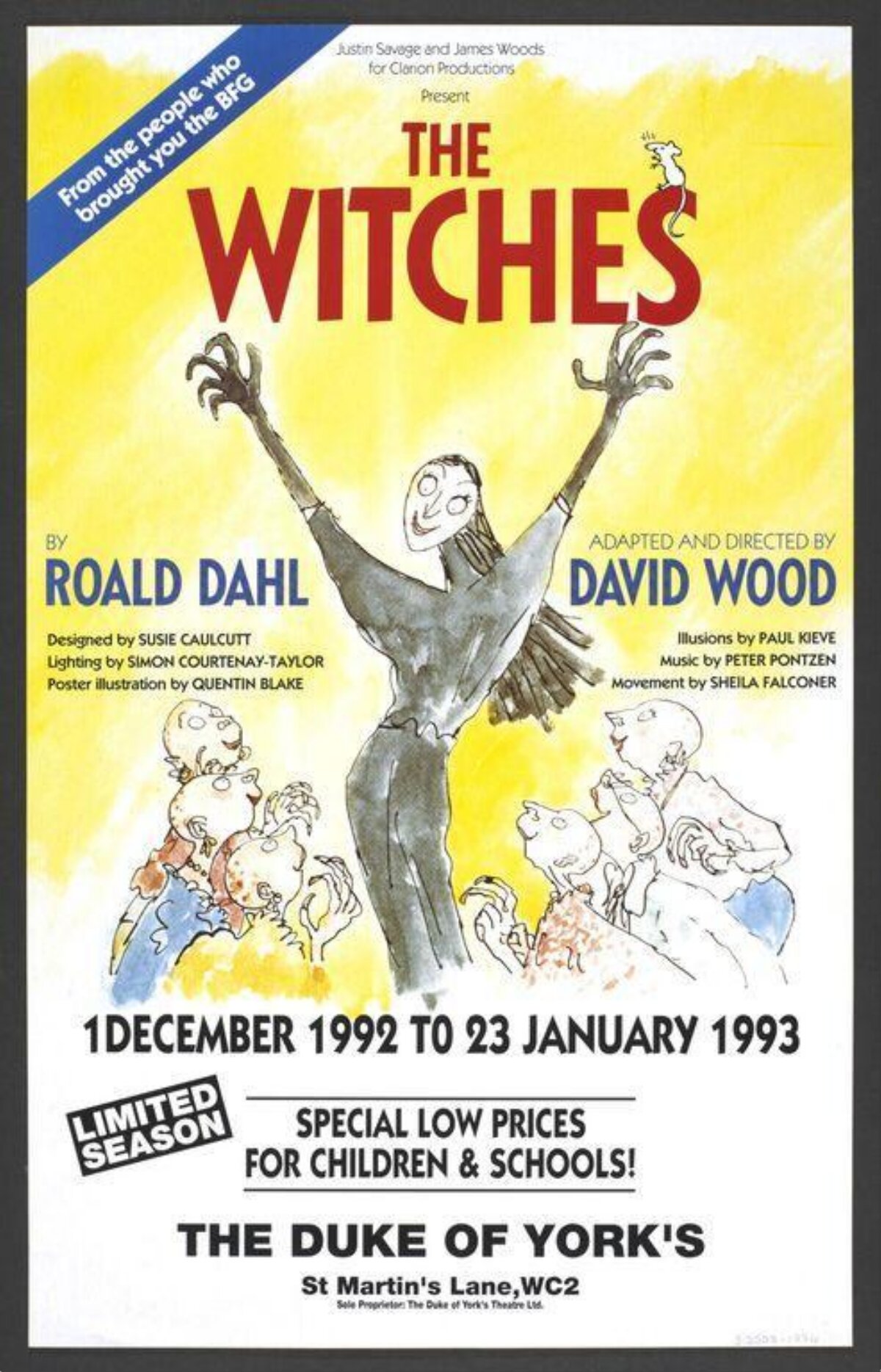 The Witches Theatre Play Poster