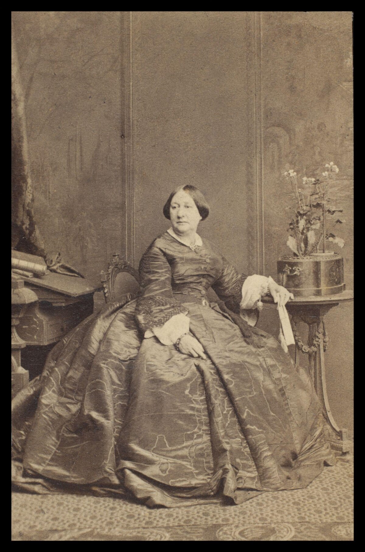 Victorian Portrait of Seated Woman