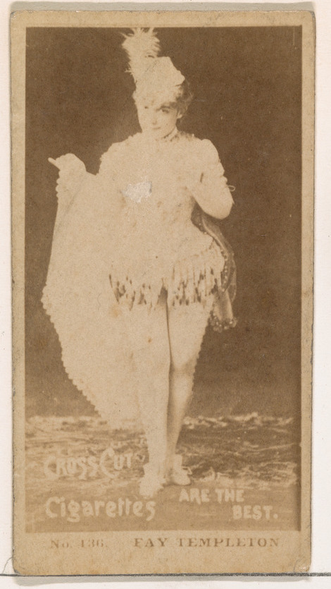 Fay Templeton Vintage Cigarette Card