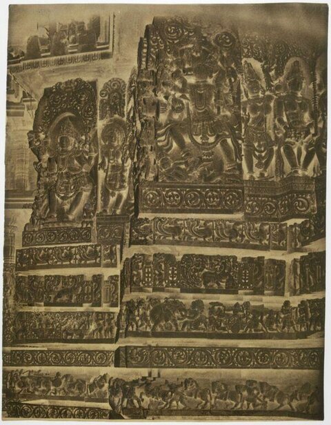 Ancient Hindu Temple Stone Carvings