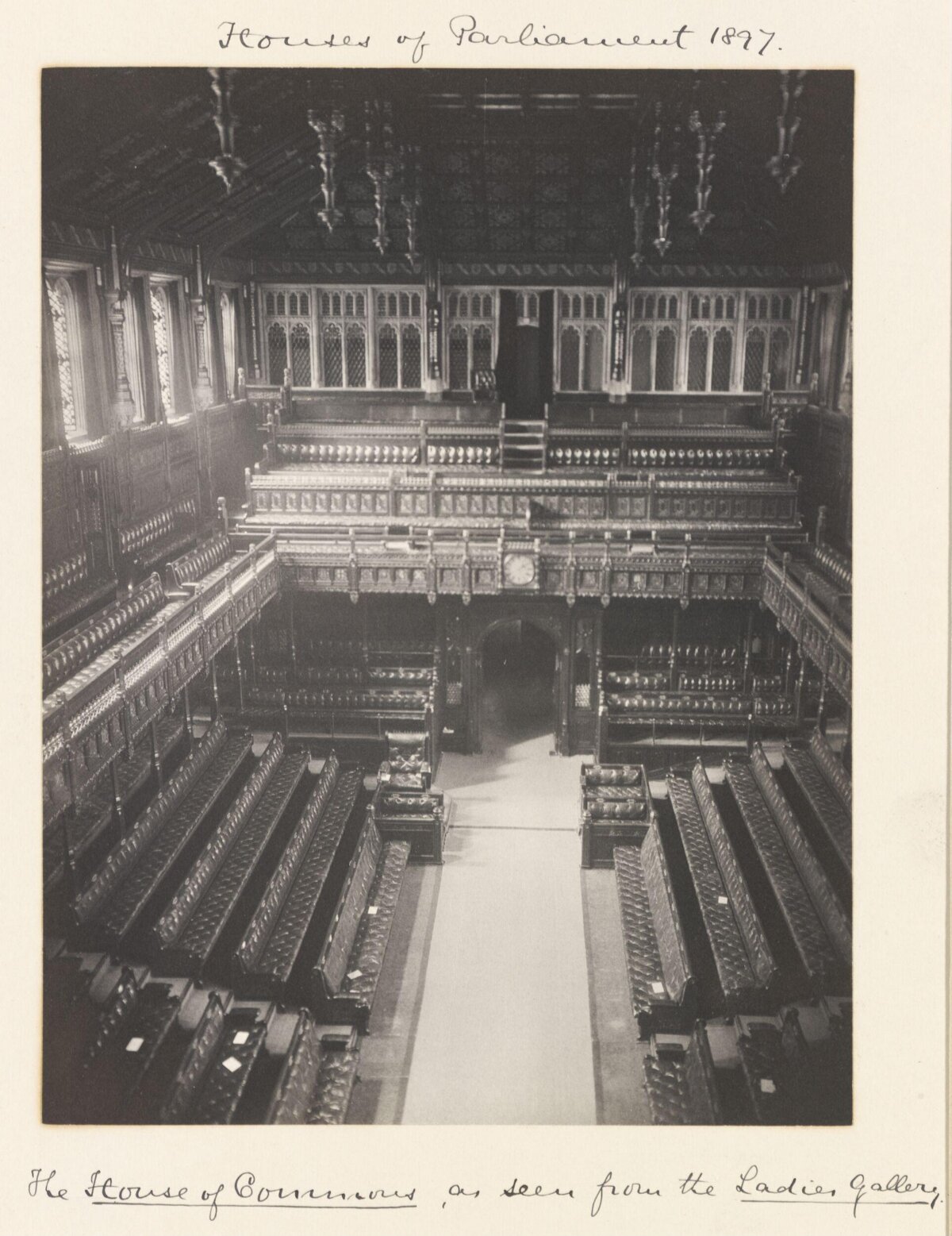 1897 House of Commons Interior