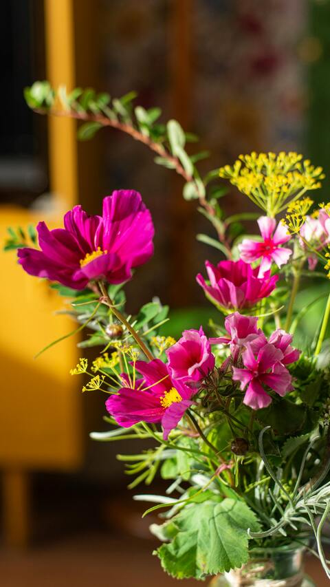 Mixed Pink Flower Arrangement
