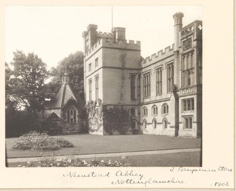 1903 Newstead Abbey Exterior View