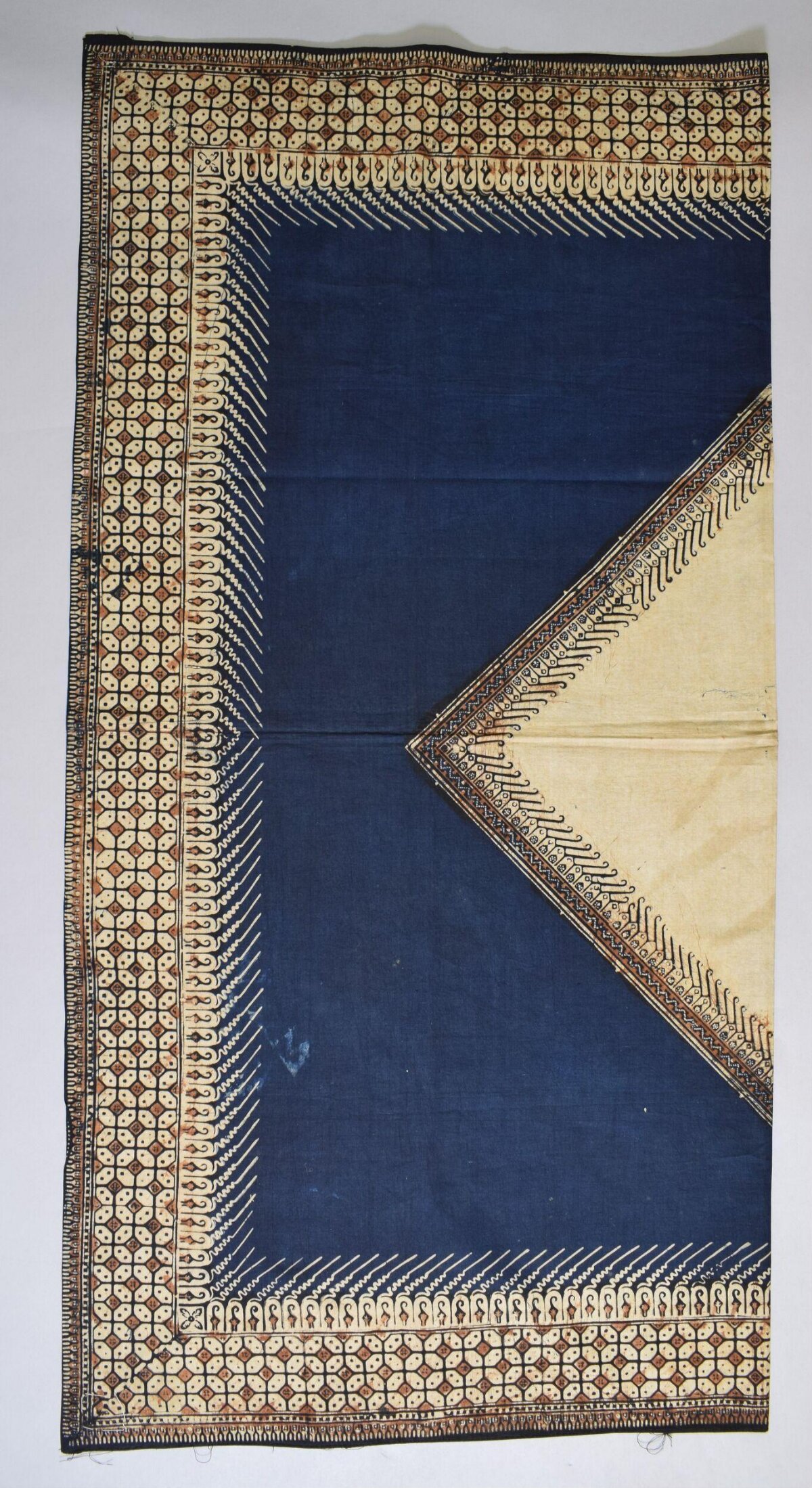 Traditional Geometric Patterned Textile