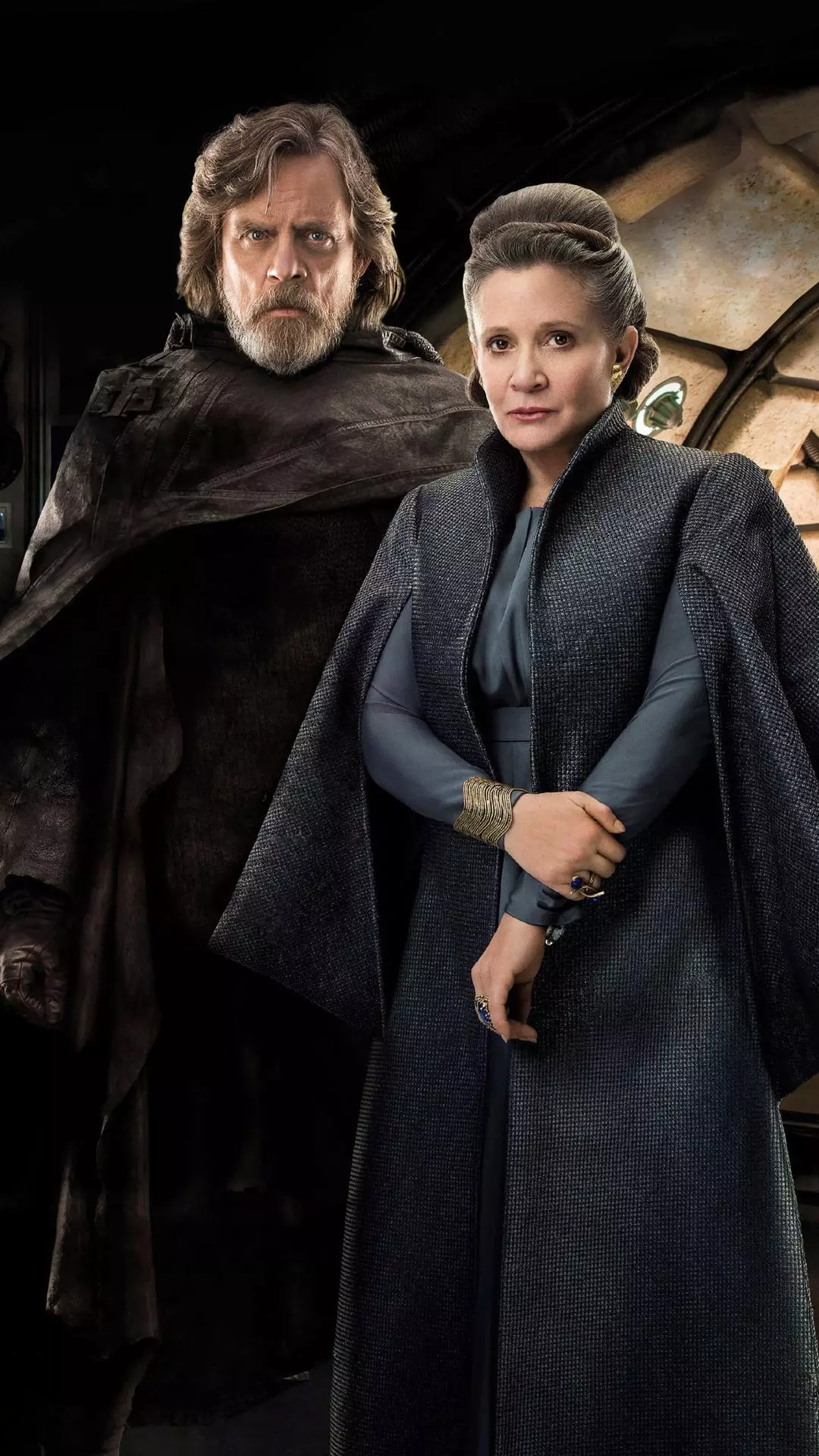 Luke Skywalker and Leia Organa Portrait