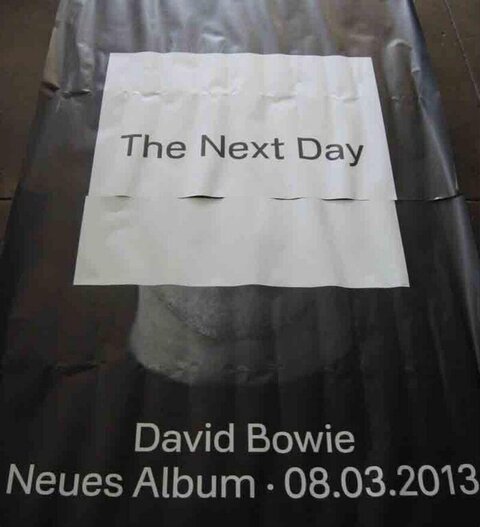 David Bowie The Next Day Album Poster