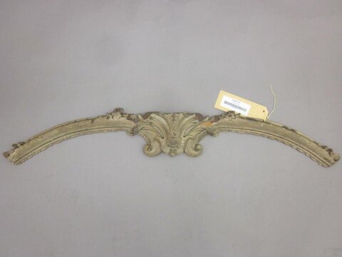 Vintage Carved Architectural Pediment