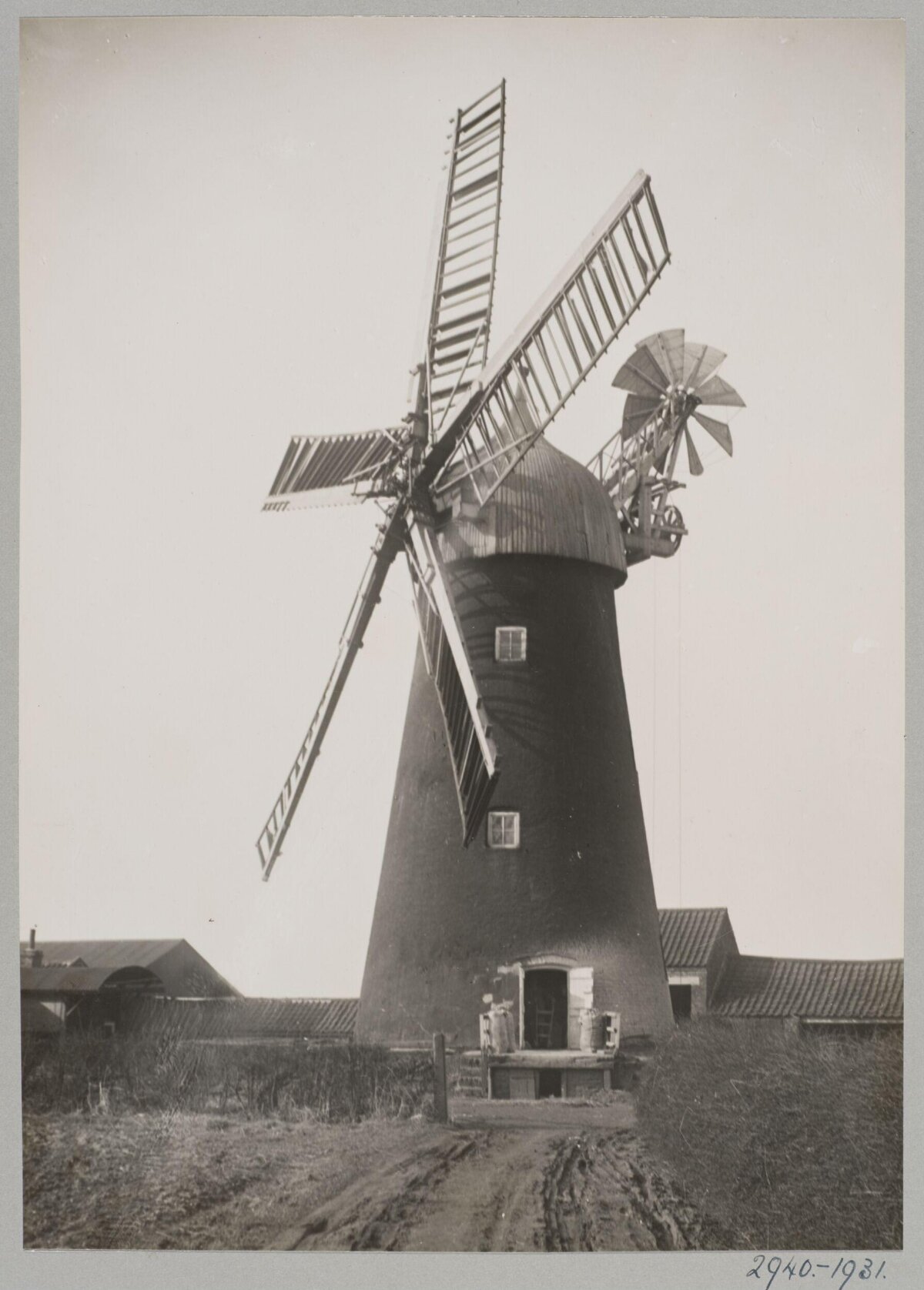 Vintage Tower Windmill