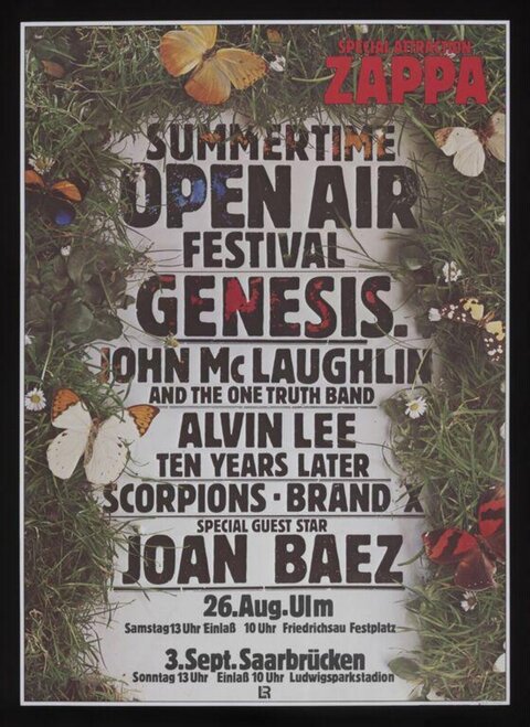 Summertime Open Air Festival Poster