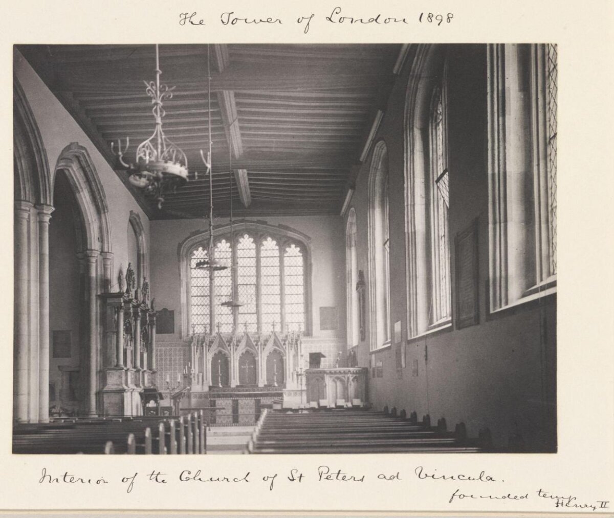 1898 St Peter ad Vincula Church Interior