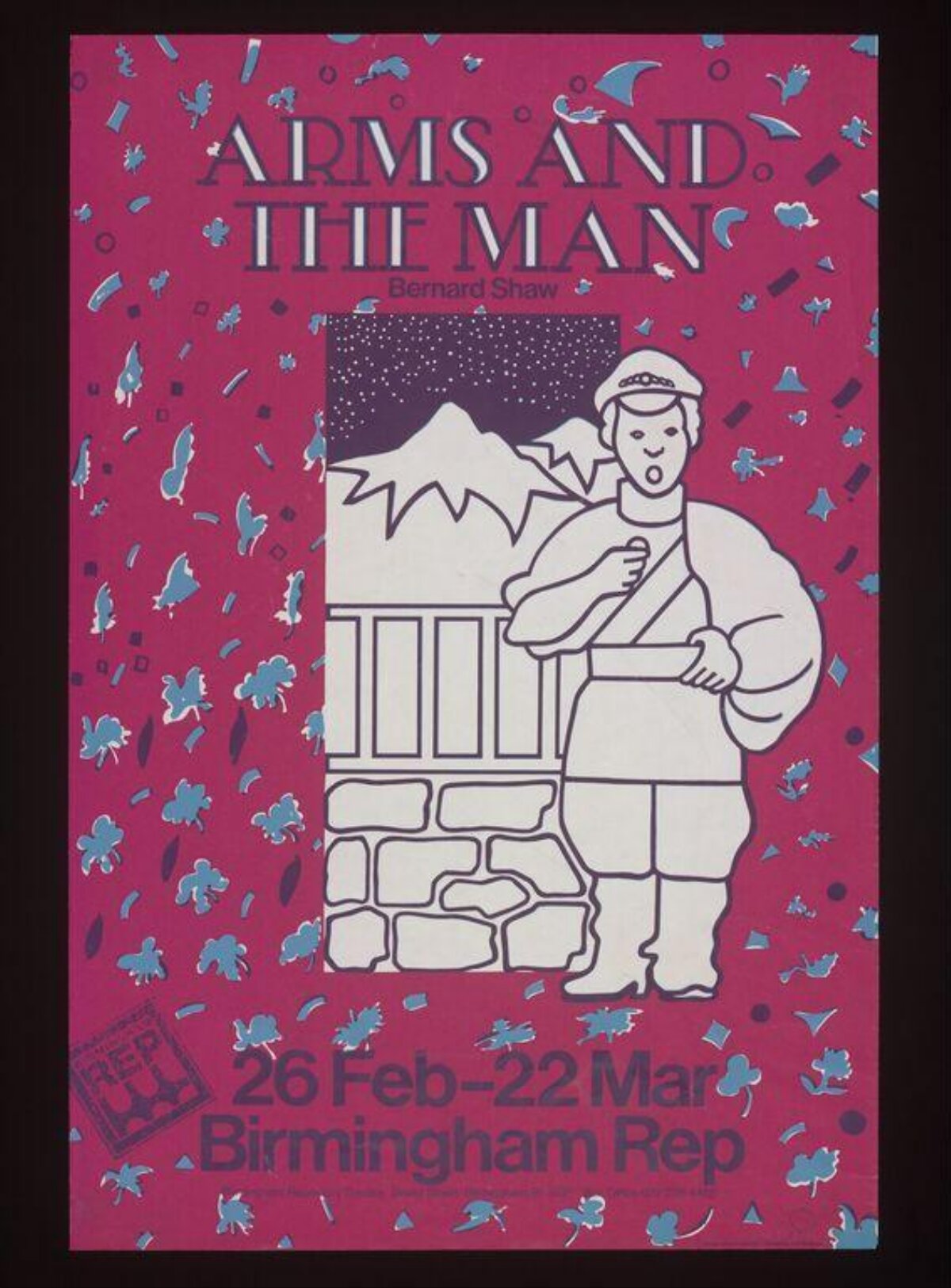 Arms and the Man Play Poster