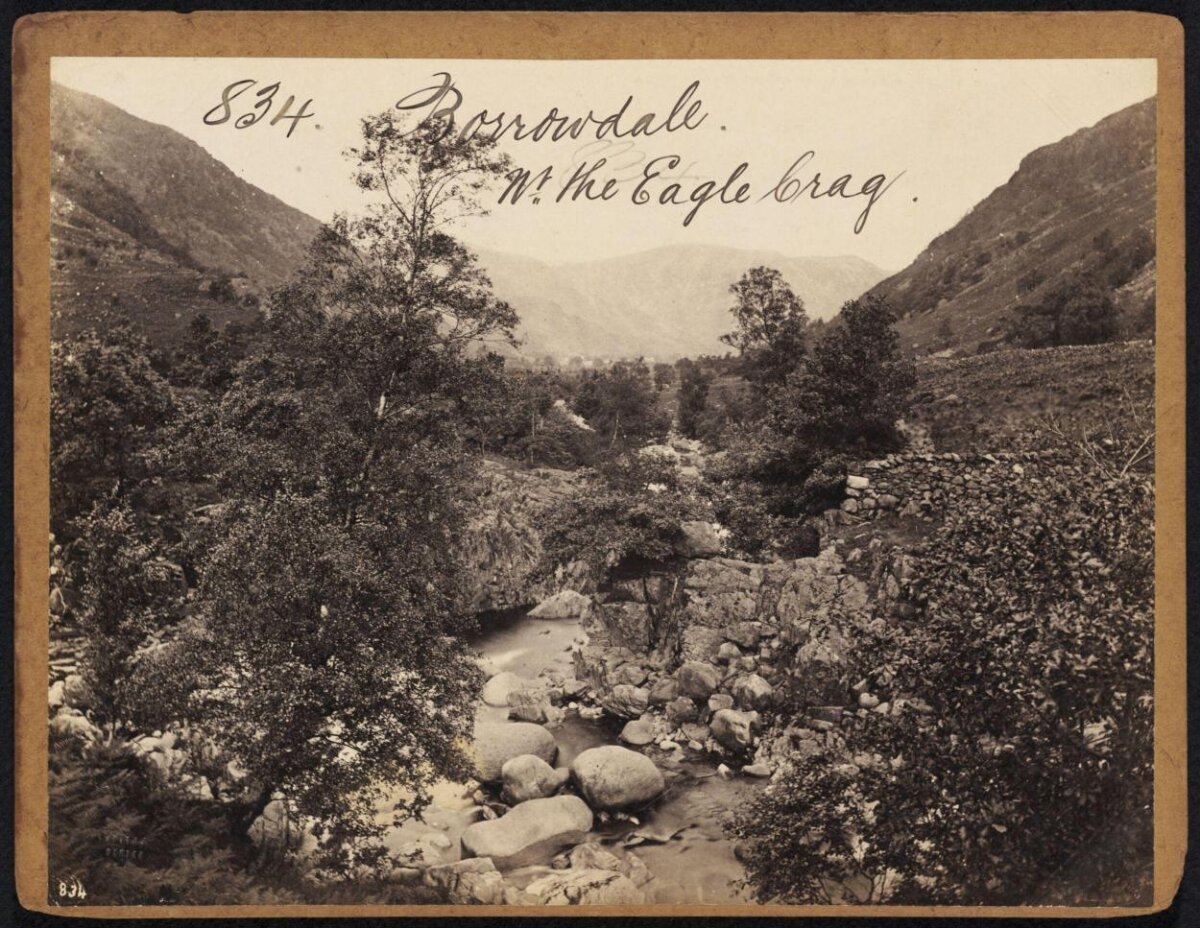 Borrowdale Valley With Eagle Crag