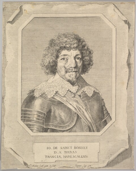 Portrait of French Marshal Saint Bonnet
