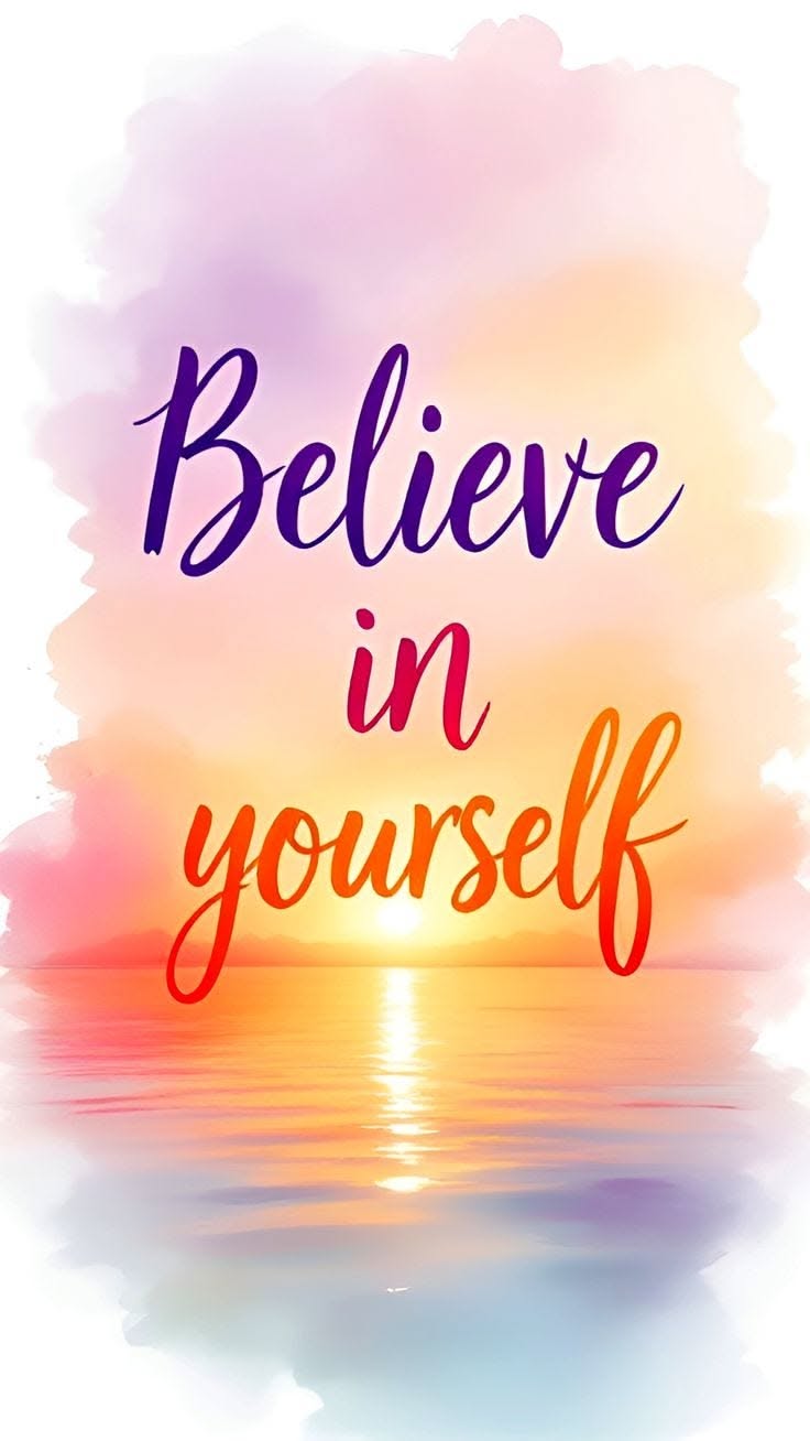 Believe In Yourself Motivational Quote