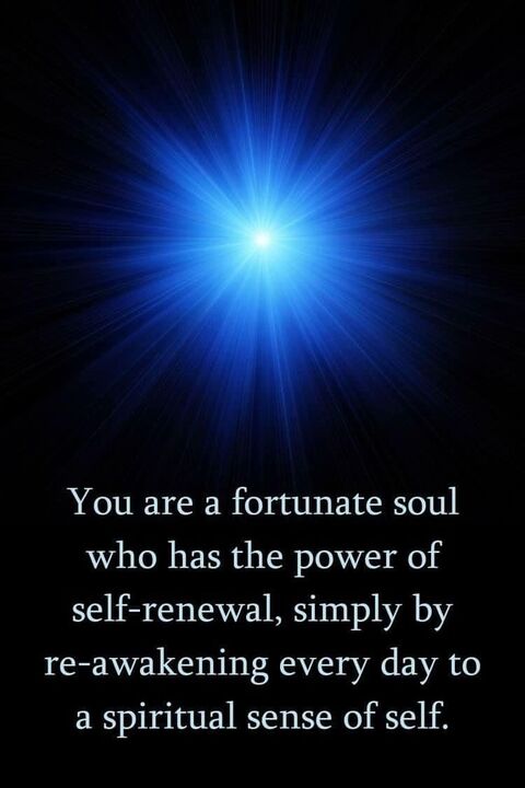 Spiritual Self-Renewal Quote