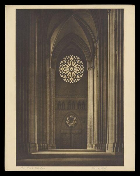 Cathedral Interior Rose Window