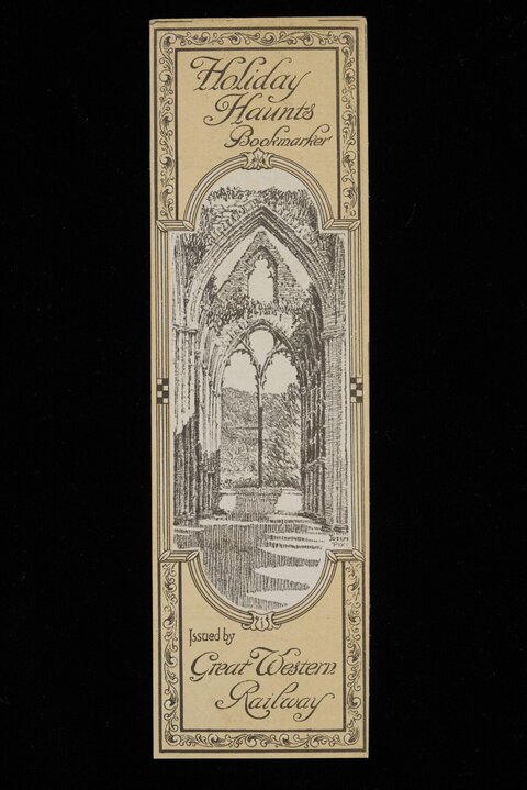 Vintage Great Western Railway Bookmark