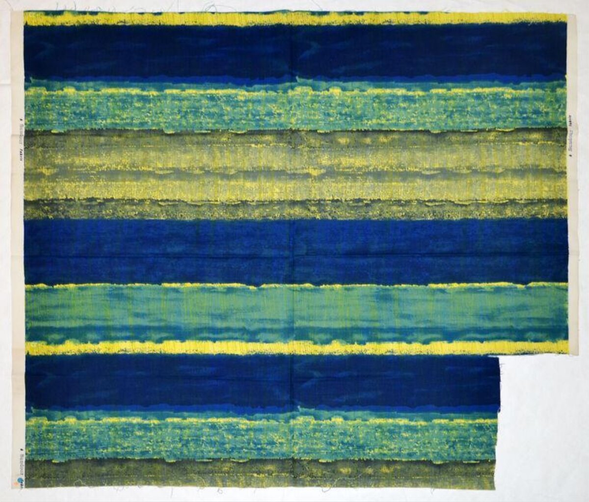Abstract Striped Textile Artwork