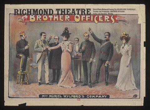 Richmond Theatre Brother Officers Poster