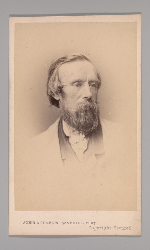 Vintage Portrait of 19th Century Man