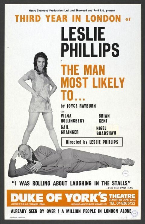 The Man Most Likely To Theatre Poster