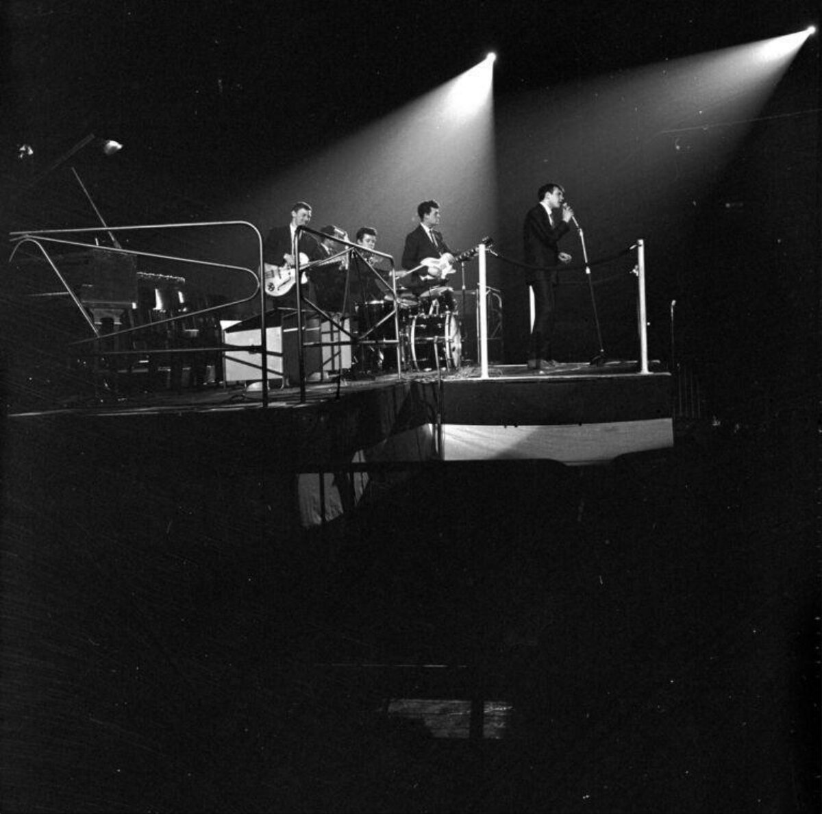 Band Performing On Stage