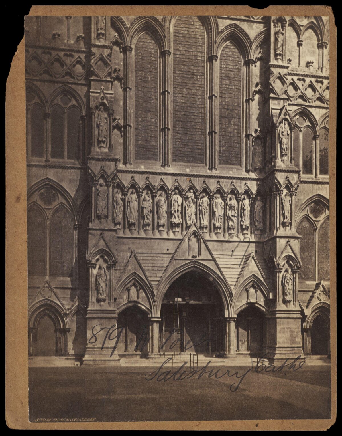 Salisbury Cathedral Facade