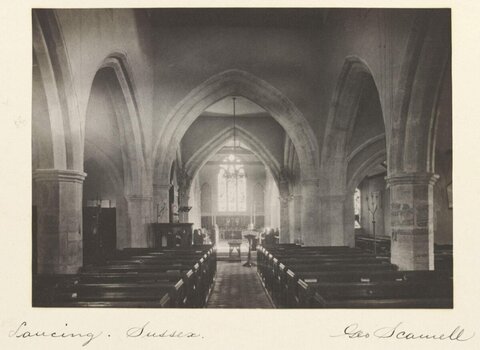 Lancing Church Interior, Sussex