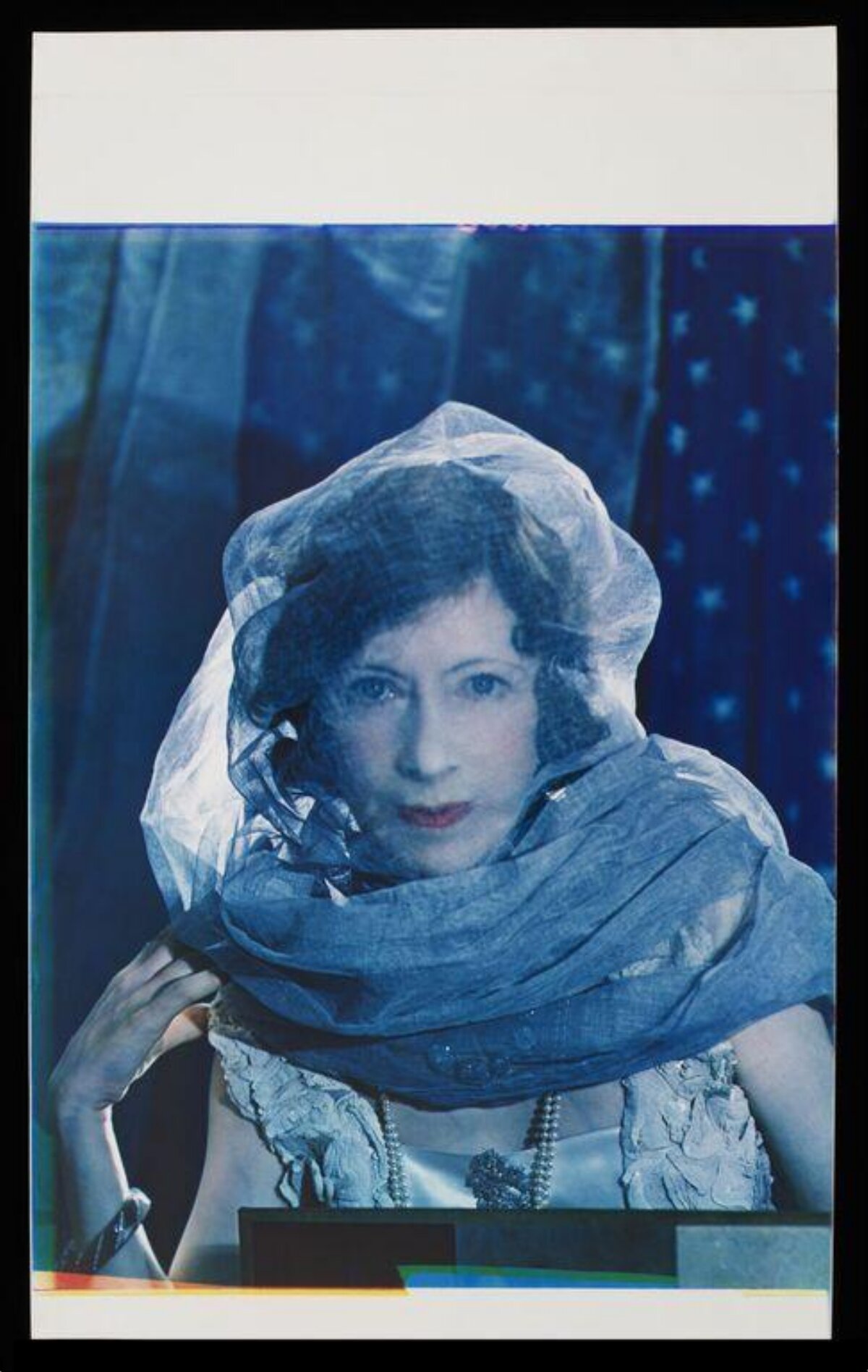 Vintage Portrait of Veiled Woman