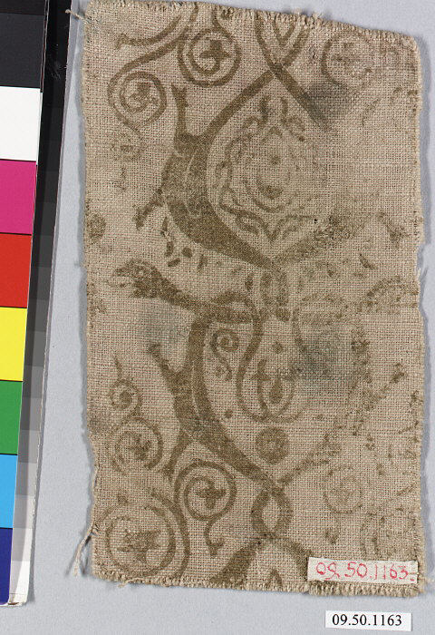 Antique Printed Textile Fragment