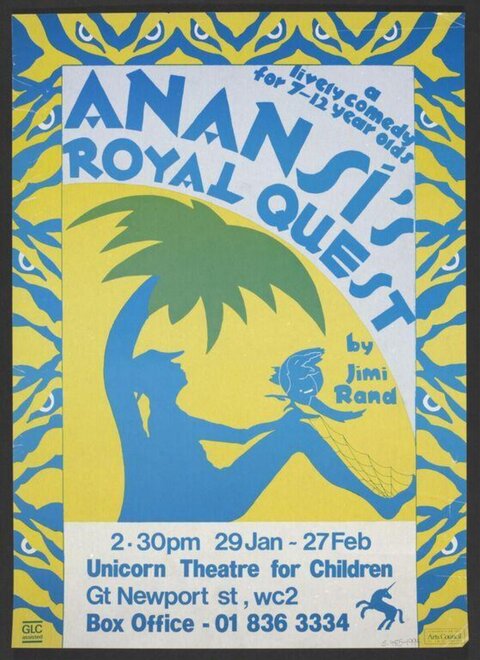 Anansi's Royal Quest Children's Play Poster