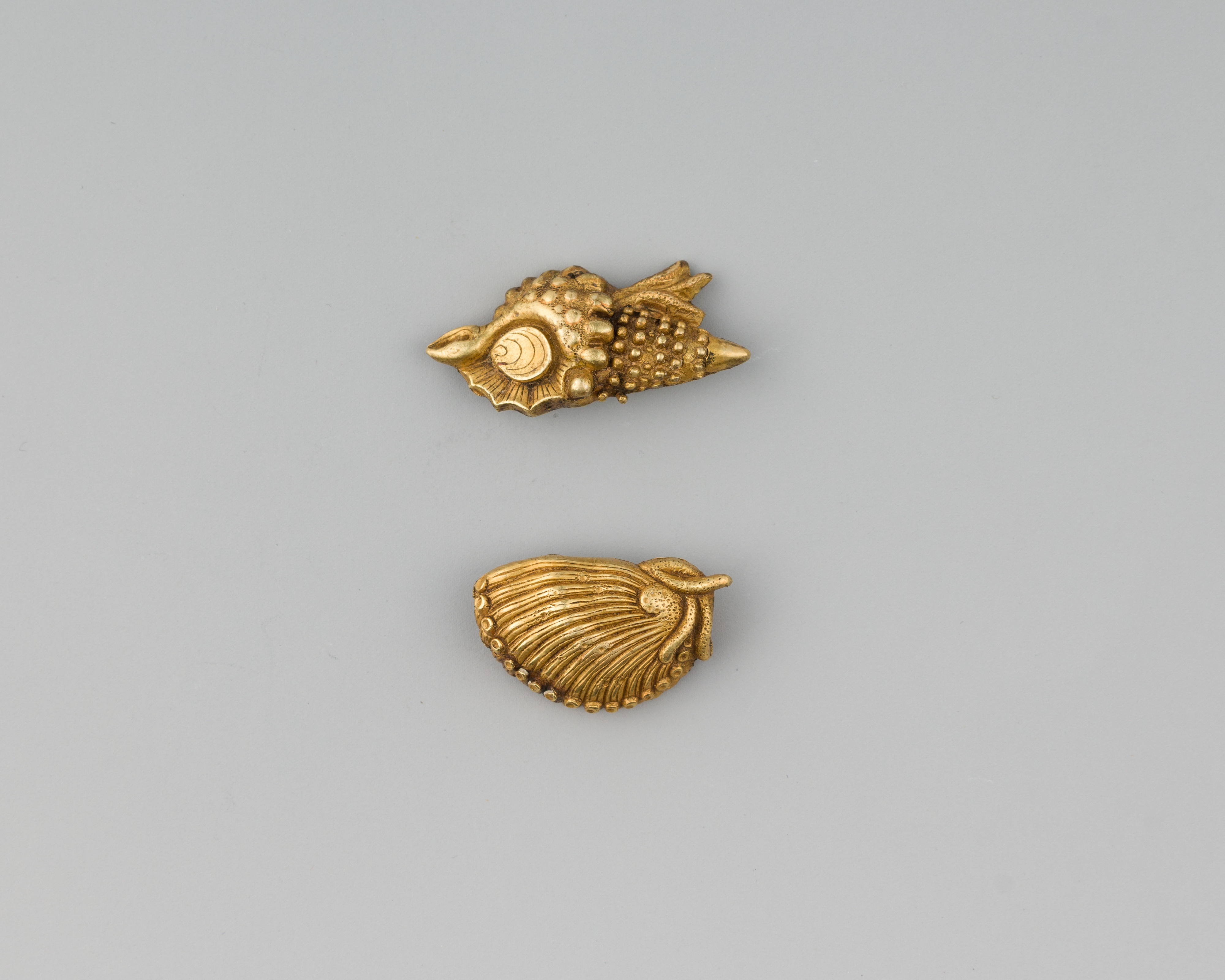 Two Gold Antique Ornaments