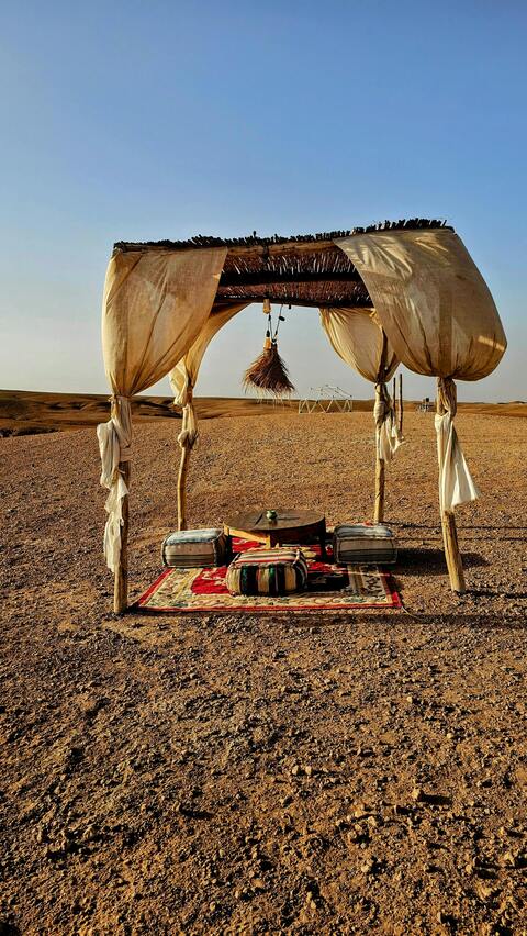 Desert Canopy Seating Area