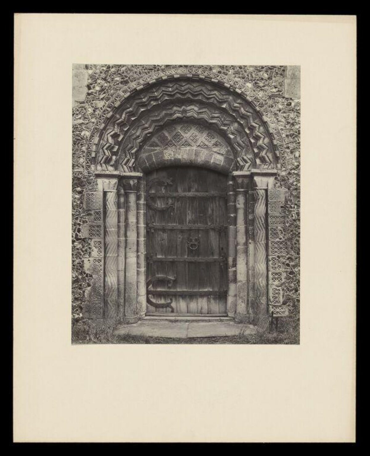 Ancient Arched Stone Doorway