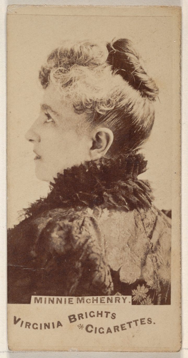 Minnie McHenry Virginia Cigarettes Card