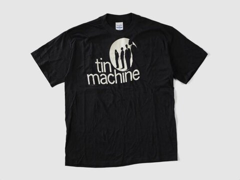Tin Machine Graphic Black T-Shirt