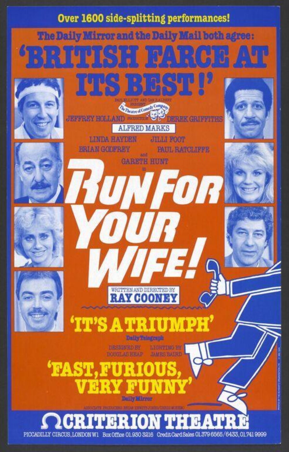 Run For Your Wife Theatre Poster