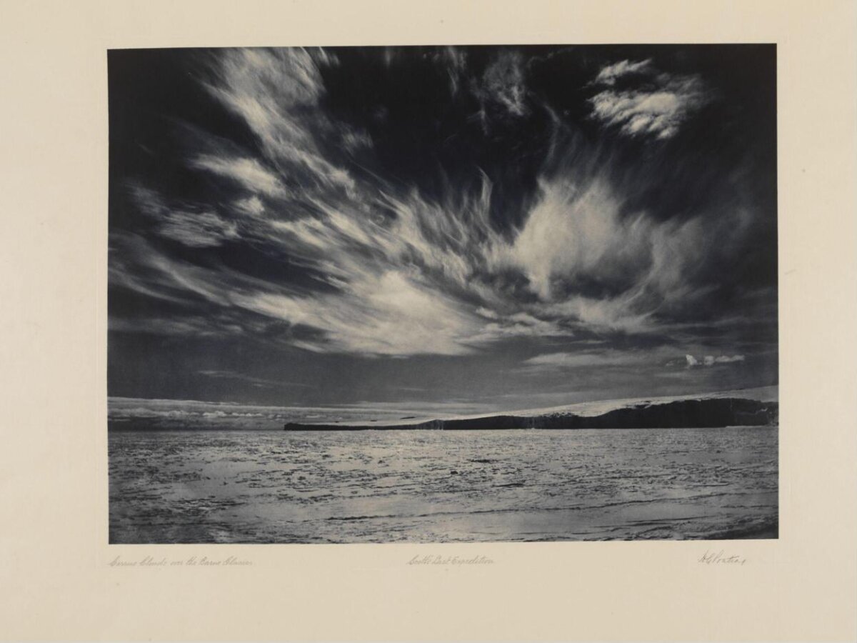Stormy Clouds Over Coastal Sea