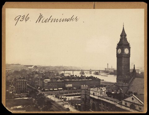 Vintage View of Westminster