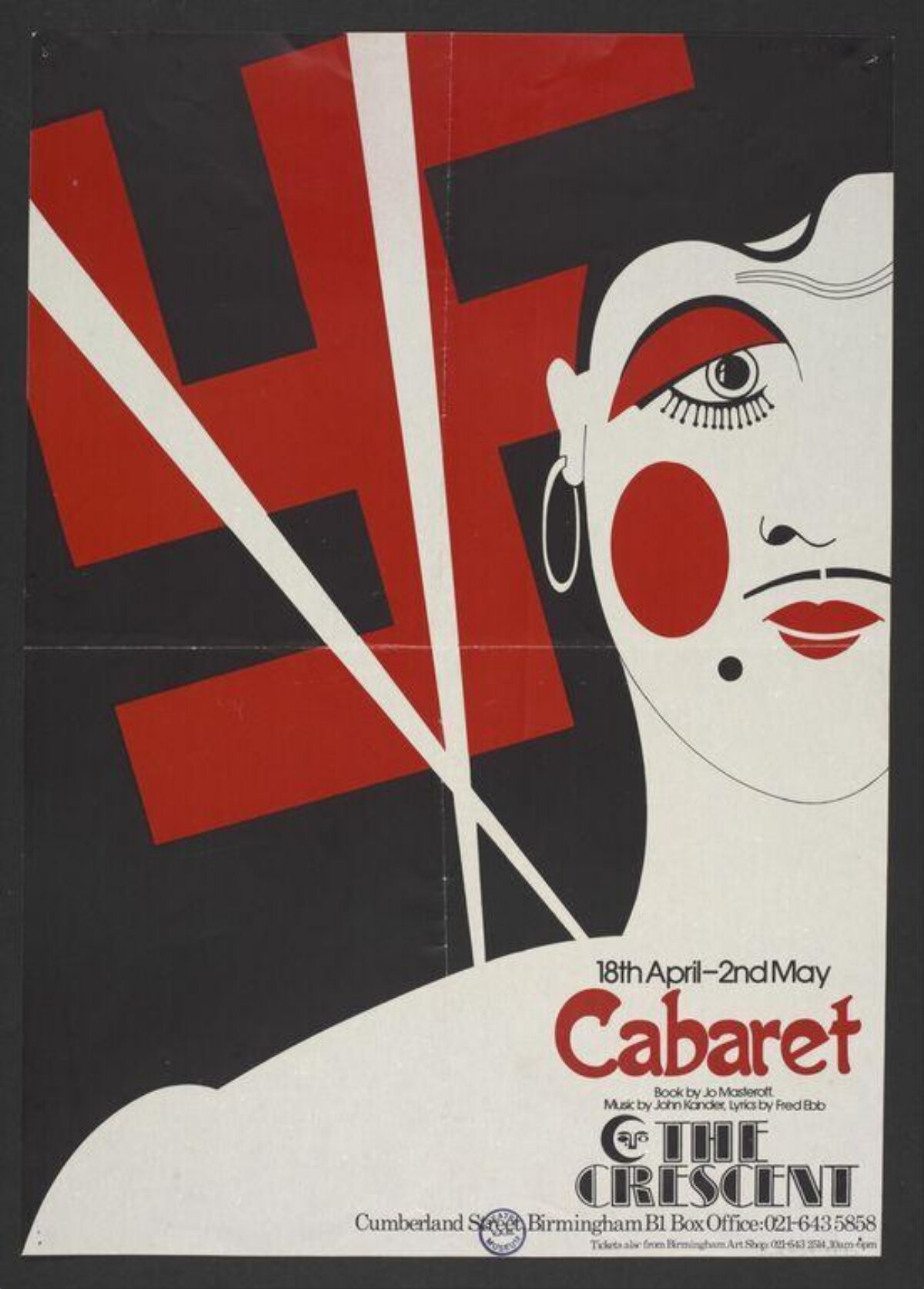 Cabaret Theatre Show Poster