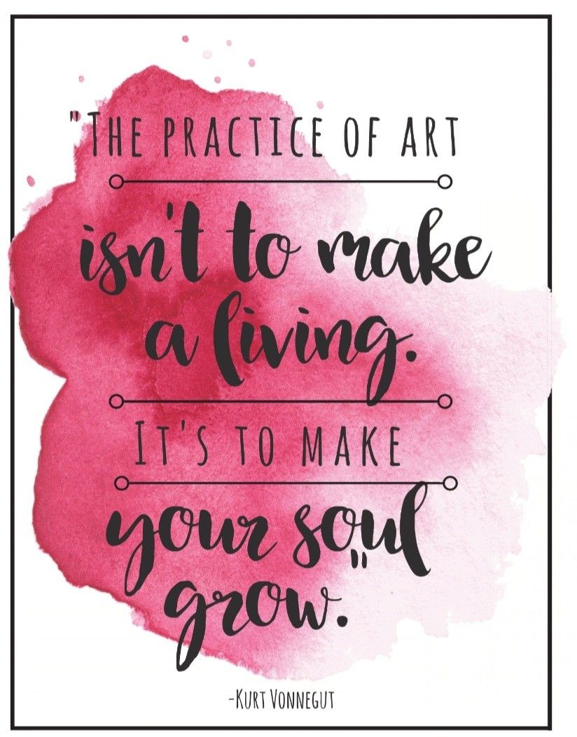 Kurt Vonnegut Art Quote