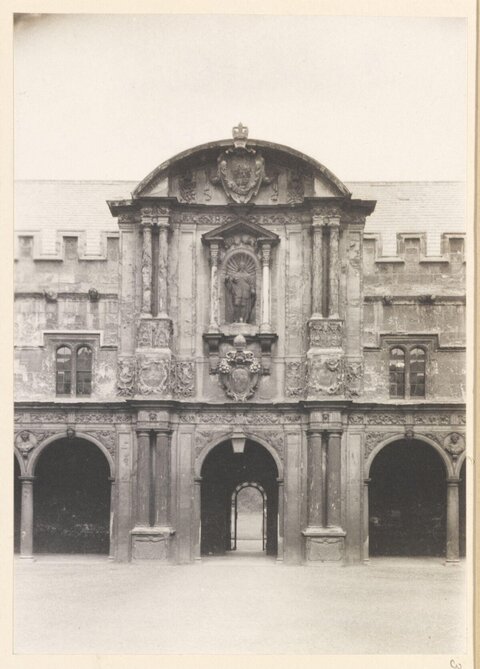Ornate Historic Building Facade