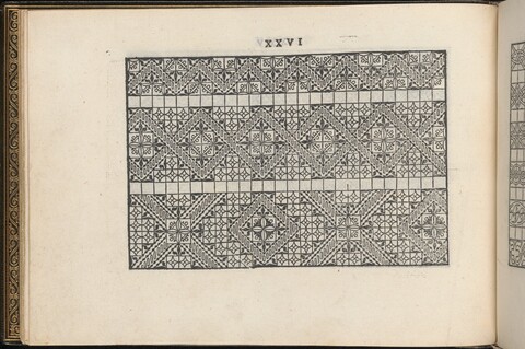 Antique Geometric Lace Pattern
