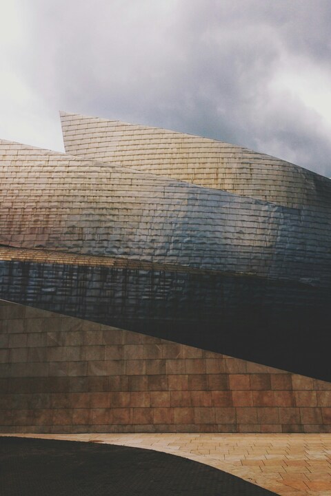 Modern Curved Tiled Architectural Facade