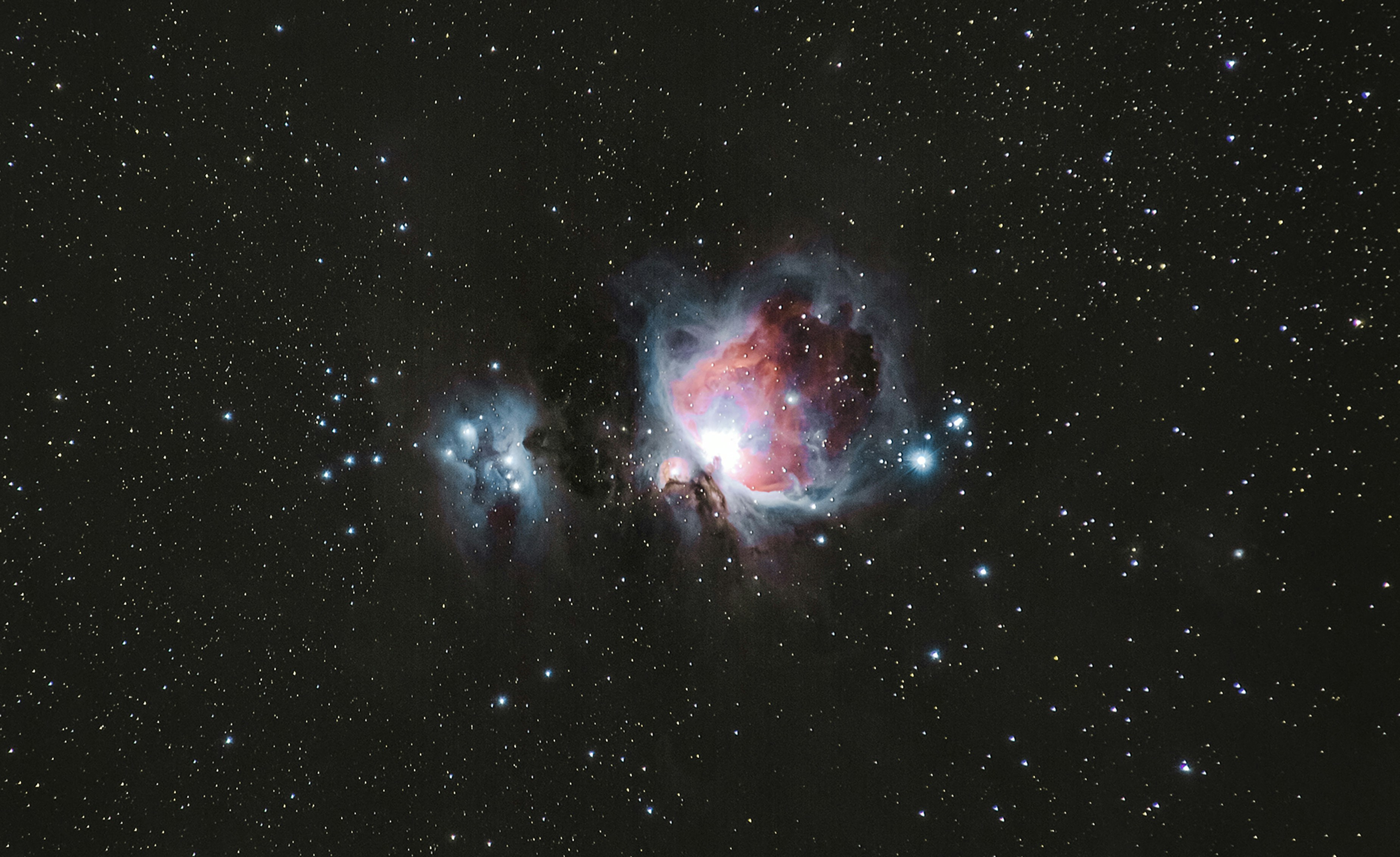 Orion Nebula in Deep Space