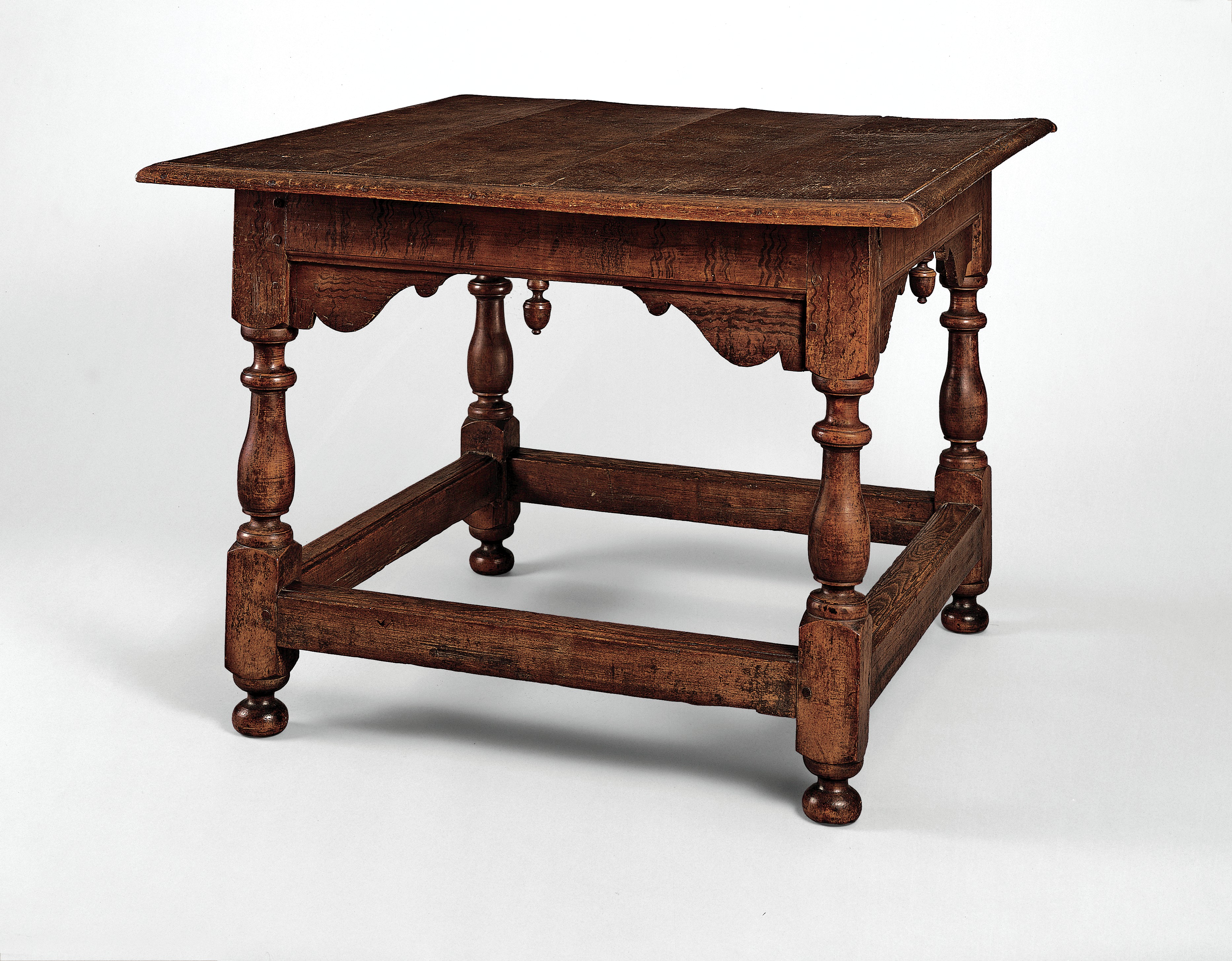 Antique Oak Wooden Table