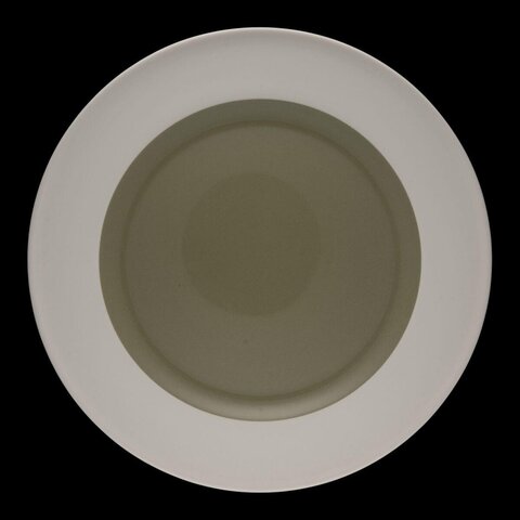 Two Tone Empty Round Plate