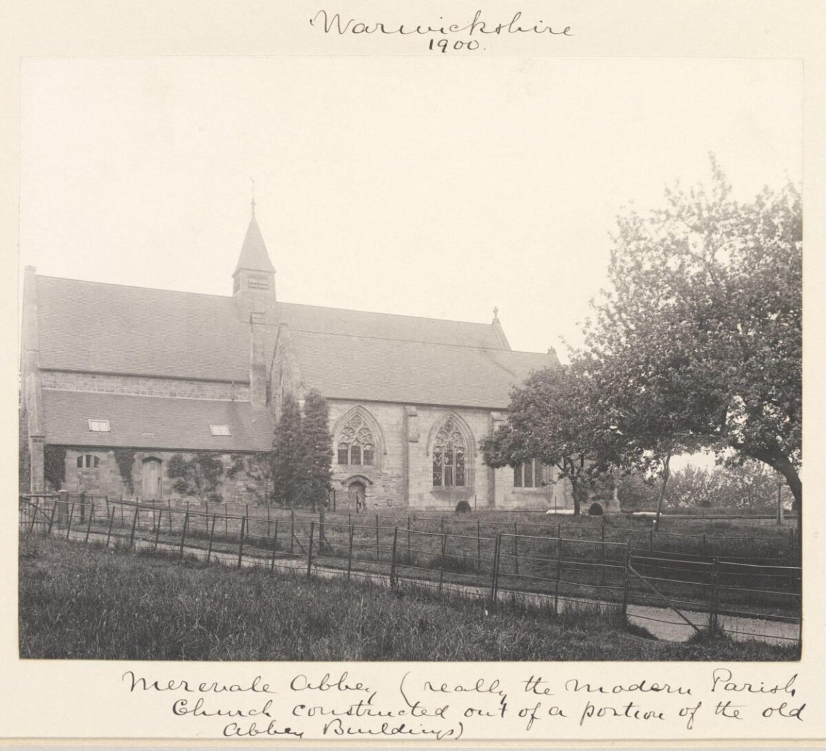 Merevale Abbey Church 1900