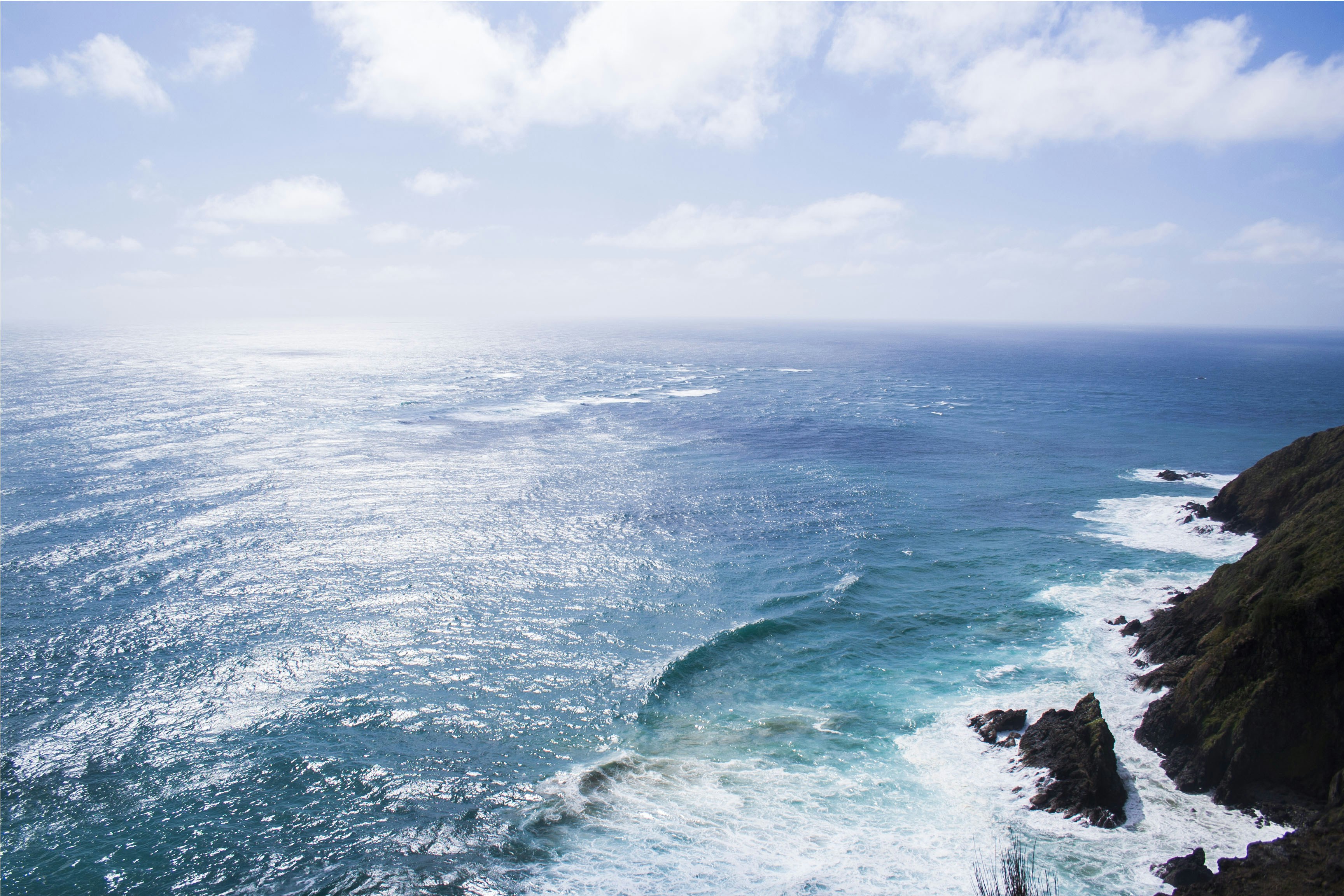 Coastal Cliff Ocean View