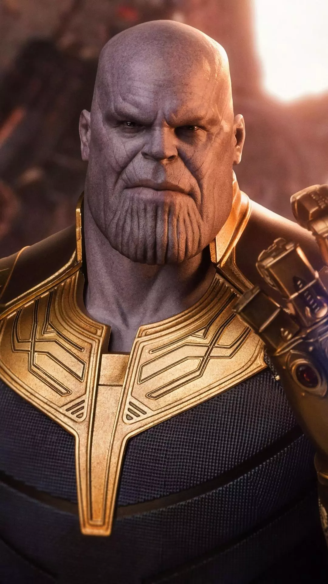 Close-up Portrait of Thanos